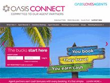 Tablet Screenshot of oasisconnect.net